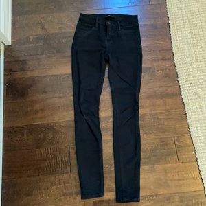 J Brand Super Skinny Black Jeans